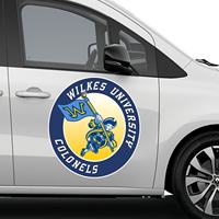 Logo de l'entreprise Publicité commerciale Aimant décalcomanie Autocollant magnétique personnalisé pour pare-chocs de voiture Panneau magnétique vierge pour voiture