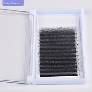 Pestañas de Pelo Sintético Injertado Tipo 0.07YY, Curvatura BCD, para un Aspecto Rizado, Denso, Europeo y Americano, Exclusivas para Ventas Transfronterizas - Product Image 4