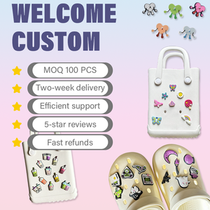 新製品ロゴスポーツクロッグチャームファッションキッズソフトPVCシューズチャームアクセサリープロモ野球シューズチャーム - Product Image 5