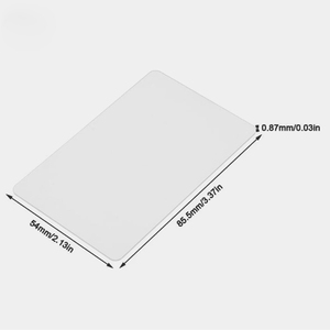 Impresión personalizada PVC Smart Card NFC213/215/216 Chip Nfc Card 13,56 Mhz RFID Tarjeta de PVC en blanco - Product Image 6