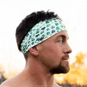 عصابات رأس كريم الجليد للرجال والنساء مخصصة عصابات رأس بيسبول رياضية رطوبة فتل للرأس لتشغيل اليوغا - Product Image 6