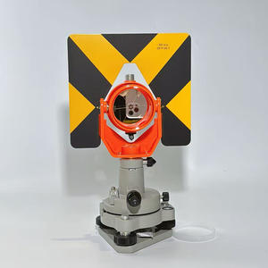 SOKKIA TYPE AB15 엔지니어링 조사에서 총 스테이션으로 정확한 측정을 위한 단일 동도금 조사 프리즘 키트 - Product Image 4