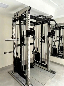 Máquina Smith Multifuncional Comercial con Cable, Entrenador Funcional, Power Rack, Equipo de Gimnasio Todo en Uno para Entrenamiento de Fuerza - Product Image 4