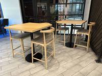 Sièges de restaurant en PU personnalisés, table et chaises pour hôtel et restaurants mexicains de fajitas