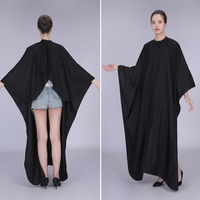 Cape de Coiffure Premium en Soie Glacée pour Salon - Peignoir de Coiffure Anti-Adhérent pour l'Été, Serviette de Barbier à Séchage Rapide pour Coiffeurs