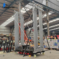 Perancah listrik 4 meter/perancah listrik kecil/Platform perancah listrik seluler