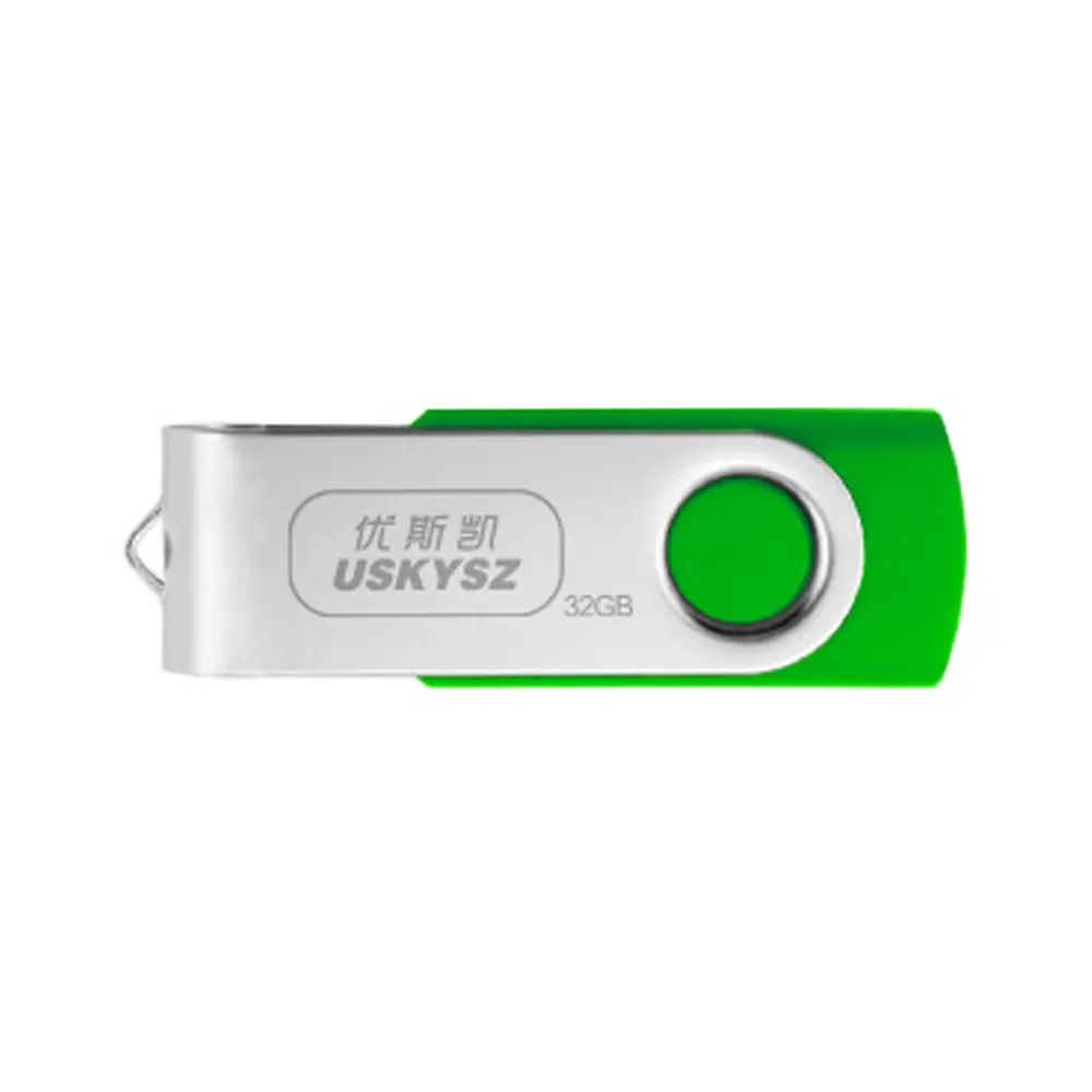 Оптом с логотипом металлический поворотный USB-накопитель предлагает лучшие в высокоскоростной передачи данных