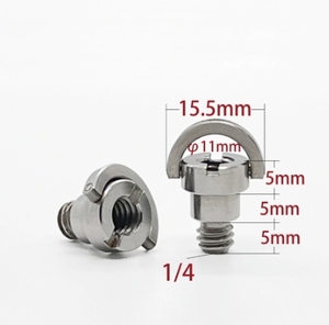 Vis de conversion à filetage interne 1/4 pour base d'appareil photo LeGood - Product Image 3