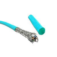 Câble réseau Ethernet LSZH PVE PE Utp Ftp Sftp Cat6 Cat6a Cat7 intérieur/extérieur double blindage