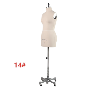 <span class=keywords><strong>Mannequin</strong></span> de <span class=keywords><strong>couture</strong></span> en PU blanc beige réglable en hauteur, sans tête ni bras, pour femme, vente en gros d'usine - Product Image 2