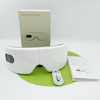 Masajeador Ocular Inalámbrico con Música y Terapia de Calor Rápido, Smart 180 °   Máscara Plegable con Bluetooth para el Cuidado de los Ojos, Alivio de la Migraña y la Fatiga Ocular