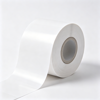 Étiquettes personnalisées Haoxuan en PP blanc, autocollants adhésifs en film brillant imperméable, impression durable pour l'emballage des produits