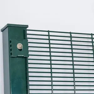 358 con rete metallica verniciata a polvere verde Anti recinzione per sicurezza domestica