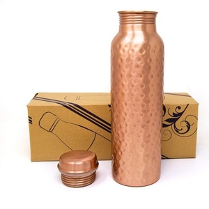 Logotipo y paquete de diseño de ventas superiores de alta calidad Botella de agua potable deportiva de cobre Picnic escolar y uso en la oficina - Product Image 4