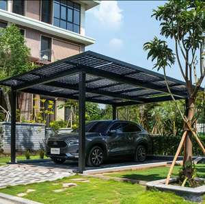 Conception libre Aluminium Easy Carport Solar Carport 5kW 10kW pour 1 ou 2 voitures - Product Image 3