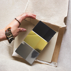 Blank Matte Metal Programmable NFC Business <b>Card</b> NTAG215/216 Chips Waterproof Laser Engraved Logo Smart Metal <b>Card</b> Access Hotel - Product Image 2