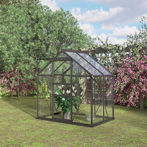 Petite <span class=keywords><strong>serre</strong></span> <span class=keywords><strong>de</strong></span> haute qualité pour les familles Sun Room et chambre à fleurs avec <span class=keywords><strong>plaque</strong></span> <span class=keywords><strong>de</strong></span> verre pour le <span class=keywords><strong>jardin</strong></span> - Product Image 3