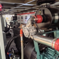 Generador de gas de alto voltaje 1000KW/1200kw/1500kw con arranque remoto MTU/Weichai/Baudouin para centro de datos generador de energía de 10.5KV