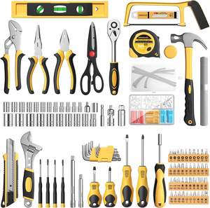 CRESOLVIA Juego de Herramientas de 328 Piezas, Caja de Herramientas con Cajones de Almacenamiento, Acero al Carbono, Polipropileno, Llave Hexagonal para Reparaciones del Hogar, Automóviles, Bricolaje y Uso General - Product Image 3