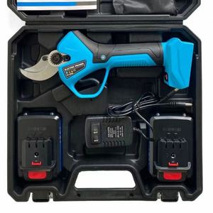 Machinerie forestière : Sécateur électrique de jardin 32 mm, sécateur sans fil, sécateur à batterie lithium 4 Ah - Product Image 6