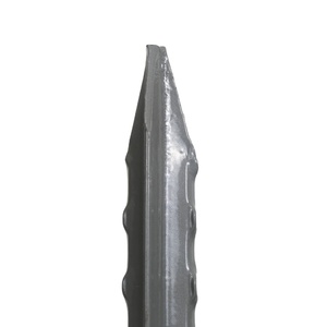 Poteaux en fer <span class=keywords><strong>galvanisé</strong></span> de 1.8m <span class=keywords><strong>2m</strong></span> pour clôtures métalliques - Product Image 1