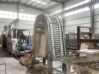 Ligne de production de gaufrettes chinoises à prix compétitif / Ligne de production de biscuits gaufrettes au chocolat corail