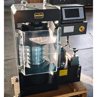 Machine d'essai de compression du béton 2000kN, testeur hydraulique entièrement automatique ISO