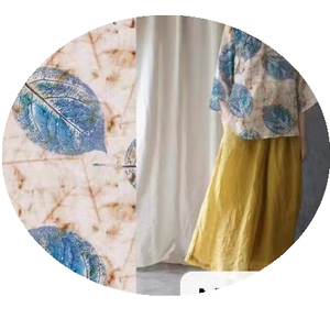 Tissu tissé 100 % <span class=keywords><strong>lin</strong></span> imprimé numériquement 2021, certifié OEKO-TEX, léger et à carreaux, pour robes, chemises, textiles de maison et canapés - Product Image 1