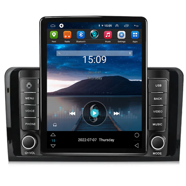 Android IPS 2.5D Screen DSP Car DVD Player for Benz Ml Gl W164 ML350 ML500 GL320 X164 ML280 GL350 GL450 4+64G Auto Radio