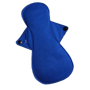 Alta calidad reutilizable de algodón orgánico de las mujeres servilleta sanitaria Pad buen precio almohadillas de tela - Product Image 2