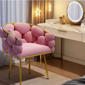 Luxury Bubble Chair Makeup <b>Stool</b> Modern Design Dressing Table Chair <b>for</b> Home <b>Bedroom</b> Office Living Room <b>for</b> Nail Art Bread Chair - Product Image 3