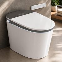 Nouvelle toilette intelligente à faible bruit, cuvette de toilette électrique monobloc, toilette intelligente pour hôtel et complexe hôtelier de luxe