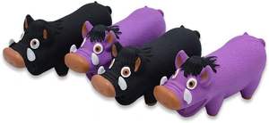 Jouet <span class=keywords><strong>à</strong></span> mâcher durable en latex pour <span class=keywords><strong>sanglier</strong></span> sauvage, 18x7cm, chiens moyens/grands, son animal amusant, soulagement du stress, soins bucco-dentaires - Product Image 4