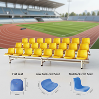 SgaierTruss Toit en arc de toit de stade sportif en acier de fer en Afrique, gradins de stade. Treillis en aluminium
