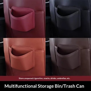 Caja de Almacenamiento Lateral para Puerta de Coche Z-482, Bolsa Interior, Portavasos, Contenedor de <span class=keywords><strong>Basura</strong></span>, Soporte Multifunción para <span class=keywords><strong>Teléfono</strong></span> Móvil - Product Image 5