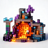 100 PIÈCES Bestseller Yiyuan Toys Ensemble de blocs de construction magnétiques en plastique DIY, jouets éducatifs STEM 3D en forme de cube pour enfants garçons et filles