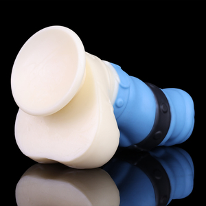 Dilatadores anales Bondage Bear Fantasy Dildo con ventosa de silicona para estimulación vaginal y anal, plug para masturbación anal masculina y femenina. - Product Image 5