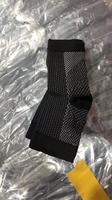 Chaussettes de compression à cheville ouverte pour le pied, idéales pour les gonflements, la fasciite plantaire, les entorses, la neuropathie – Spandex/Nylon – Collection Automne