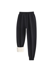 Winter Thick Thermal Sherpa <strong>Lined</strong> <strong>Fleece</strong> Sweatpants <strong>Women</strong> Track Jogger Winter Warm <strong>Fleece</strong> Plus Size Pants <strong>Women's</strong> <strong>Trousers</strong> - Product Image 3