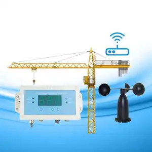 CDF-13B Sensor kecepatan angin nirkabel, pemancar Anemometer dan indikator Digital dengan kontrol Alarm pesan Gsm