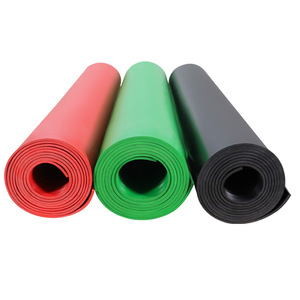 Insulation <b>Rubber</b> Mat 3mm Black Slip Resistant Indoor Workshop <b>Flooring</b> - Product Image 2