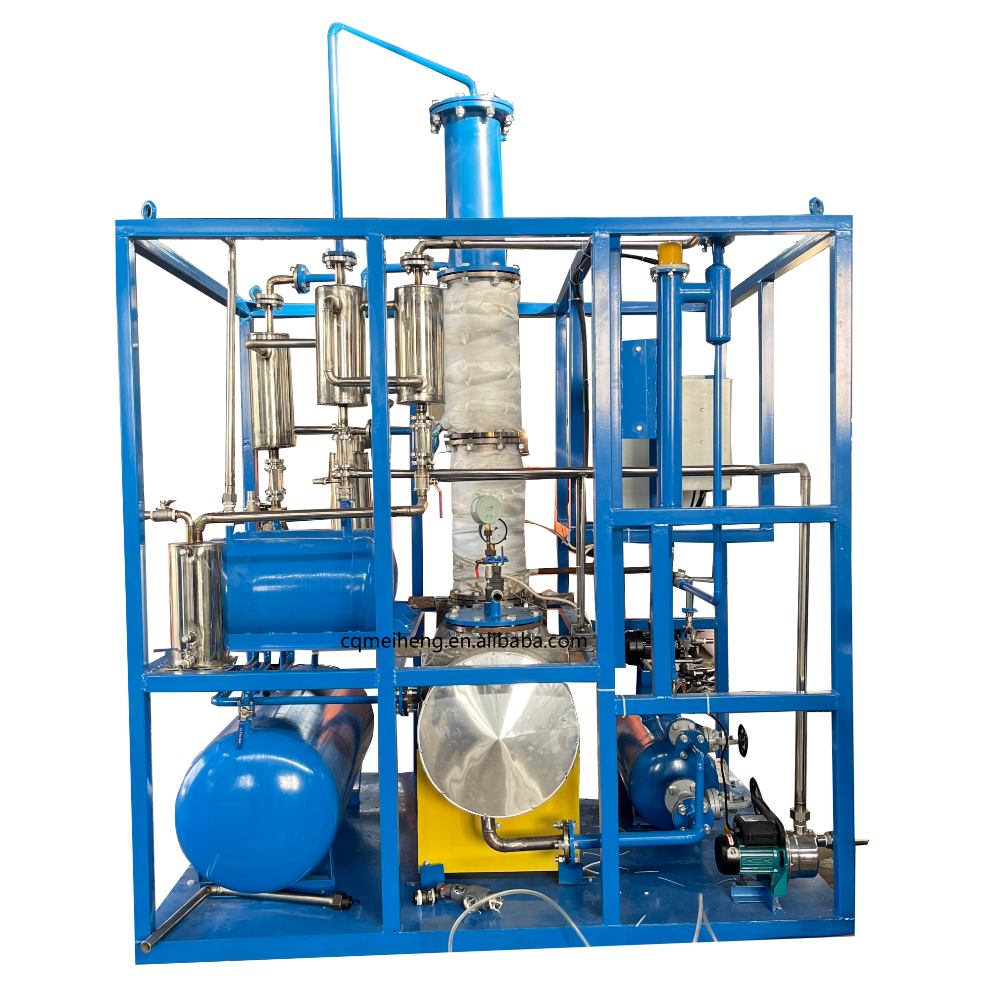 Waste Oil Recycling Machines Engine Oil or Other Recycling to Diesel Distillation Machine