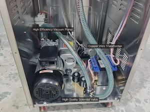 DZ400 Einkammer-Vakuum verpackungs maschine Neues Upgrade elektrisch angetrieben für Waren textilien Chemische Folie Halbautomat isch - Product Image 6