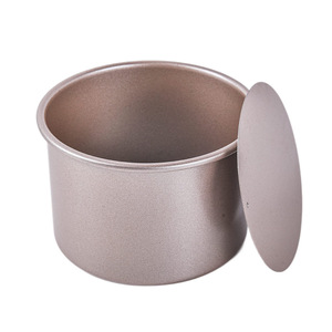 Suncity 4 Inch Chiffon Cake Mold Carbon Steel Non Stick Round Baking Mold For Cake Making - Product Image 2