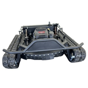 800A RC <b>Mower</b> 800mm Cutting Width 200m Range 22HP Loncin Engine <b>Tracked</b> <b>Remote</b> Lawn <b>Mower</b> for Solar Farm Embankment Capable of C - Product Image 4
