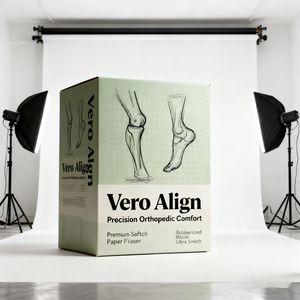 Boîte <span class=keywords><strong>d</strong></span>'emballage en <span class=keywords><strong>carton</strong></span> rigide personnalisée avec vernis UV sélectif pour présentoir de tuteurs orthopédiques et ceintures de soutien postural - Product Image 2