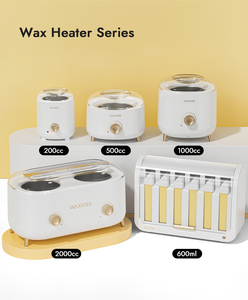 NOVO Design Cabelo Remoção Define Kit de depilação Cabelo Remoção Elétrica <span class=keywords><strong>Wax</strong></span> Warmer Máquina Aquecedor para indolor em casa Depilação - Product Image 4