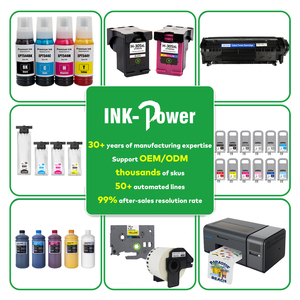 INK-POWER 664 6641 Tinta de Recarga Compatible de Primera Calidad, Botella de Tinta Compatible con Impresoras <span class=keywords><strong>Epson</strong></span> EcoTank L3210 / L3250 - Product Image 5