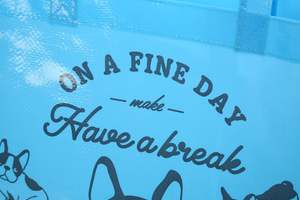 Recyclable Eco-Friendly Reusable <b>Shopping</b> <b>Bag</b> with <b>Zipper</b> Closure Custom Size & Handle - Product Image 4