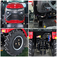 Tractor Agrícola Eminent de 80HP 4WD con Cabina con Aire Acondicionado, Motor Diésel de Alto Torque, Sistema Hidráulico Robusto y Gran Capacidad de Elevación